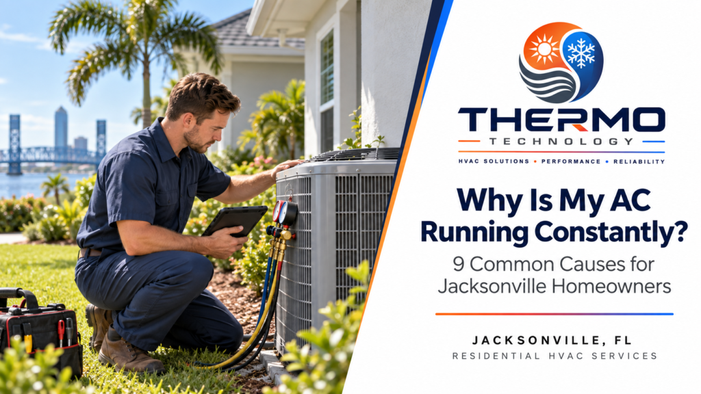 AC running constantly Jacksonville FL